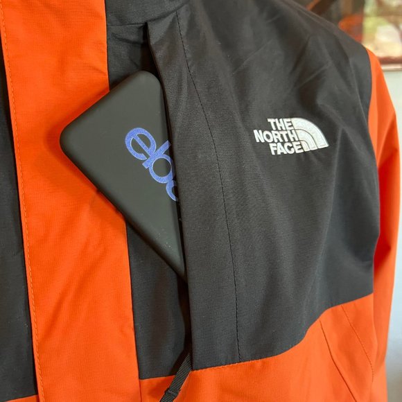 The North Face Lone Peak TriClimate 3 in 1 Jacket size 2XL $260 Orange Black - Picture 11 of 16